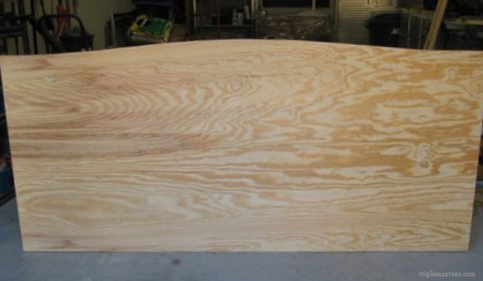 building a headboard for a king size bed